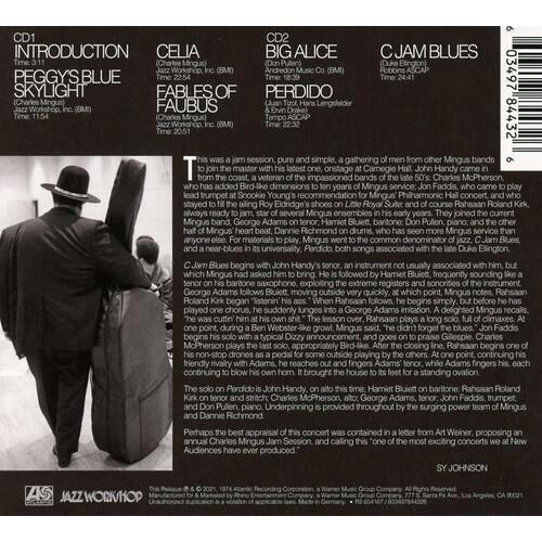 Cd - rhino - charles mingus - mingus at carnegie hall - digipack