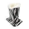 Fashion Leather Eyeglass Stand Leopard Print Eyeglass Display Stands Portable Travel Glasses Holder Sunglass