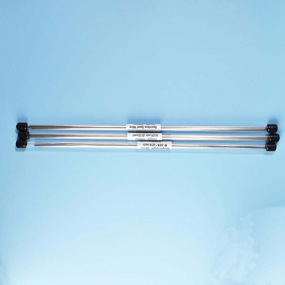 20 stk Tannregulering Rett Tråd Rustfritt Stål Koaksiale Ligaturtråder Tannlegekunst Kjeveortopedi Materiale
