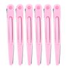 6Pcs Hair Styling Clip Hair Perming Dyeing Sectioning Duckbill Clip for Barber Hair Salon