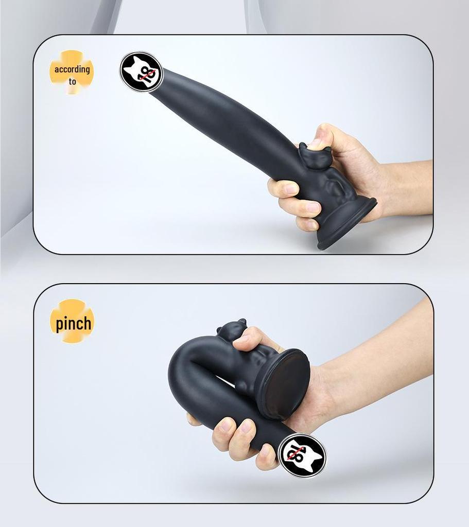 Liquid Silicone Flower-Hand Fist Adult Super Soft Faux Penis Toy
