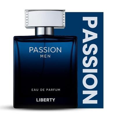 Liberty Luxury Passion Woda Perfumowana w Płynie dla Mężczyzn Długotrwałe Nuty Kwiatowe i Pikantne Zapach Premium Wyprodukowany we Francji 100ml