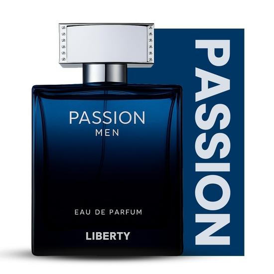 Liberty Luxury Passion Парфюмерная вода Жидкость для мужчин Стойкие цветочные и пряные ноты Премиальный аромат Сделано во Франции 100 мл
