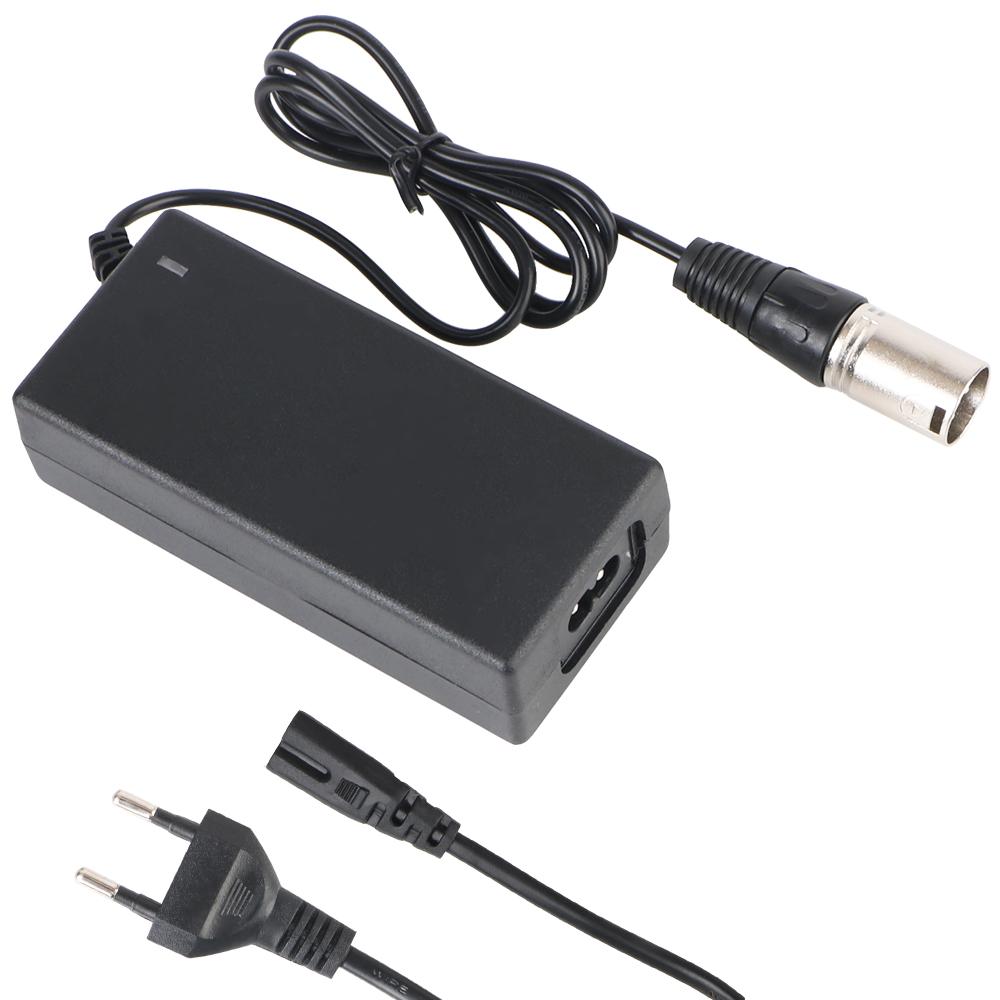 

Для Razor Mongoose IZIP X-Treme Electric Hoverboard Balance Wheel Charger EU/US Plug Smart Lithium Battery Charger 42V 2A Multiple Protection