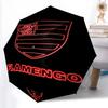 1pc Sturdy 8-Bone Auto Umbrella, Rangers FC Umbrella, Digital Printed, Foldable Umbrella for On-the-Go Outdoor Use