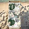 Cute Toro Inoue Cat Towel Beach Shower Bath Travel Lightweight Skin Friendly for Pool Camping Cruise Summer