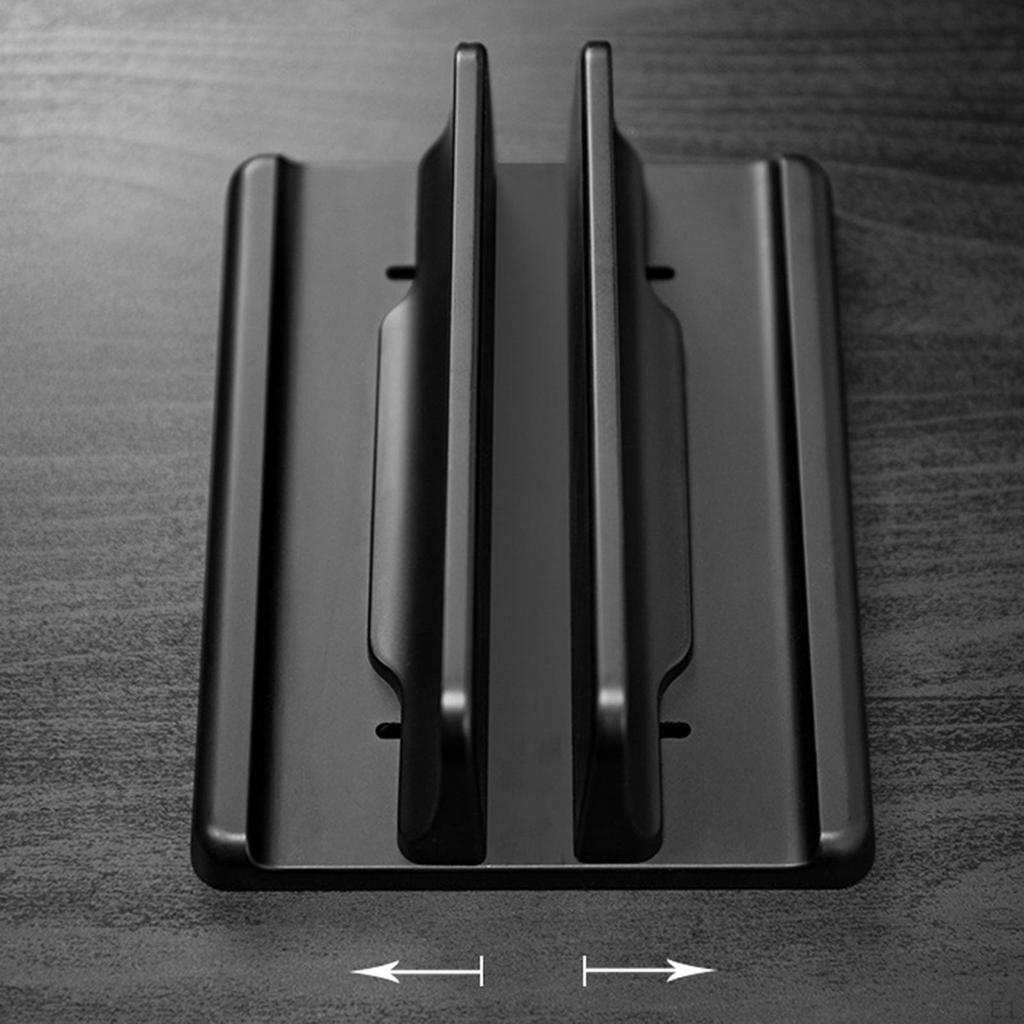 Laptop Stand Adjustable Stable Vertical Holder Saving Storage Accessories for Notebook Phones