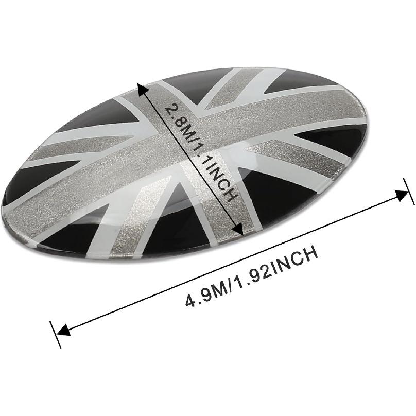 TOMALL Car Gear Shift Knob Cover Compatible with Mini Cooper/Cooper S Clubman F54 F56 Hardtop F55 Hardtop 4-Door Convertible F57 Auto Shift Gear