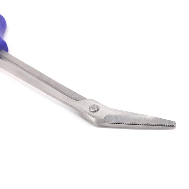 Toenail Scissors with for Extra Long Handle, Special Stainless Steel, Angled Blade,21 for cm