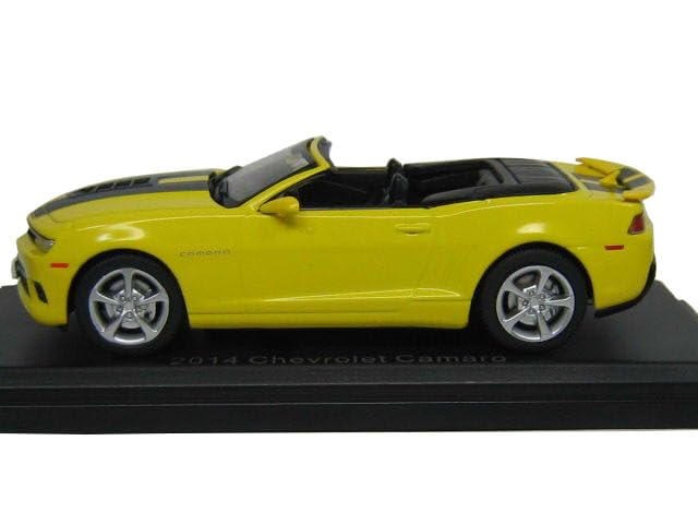 IXO Chevrolet Camaro Convertible 2014 Yellow 1/43