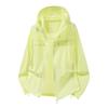 1011 New Outdoor Sunscreen Clothing Women's Hooded Light and Breathable Ice Silk Sunscreen Clothing Men's UPF10 + Summer Skin Clothing