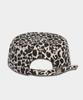 ROCKPSYCHO Pillbox Cap Leopard Ivory
