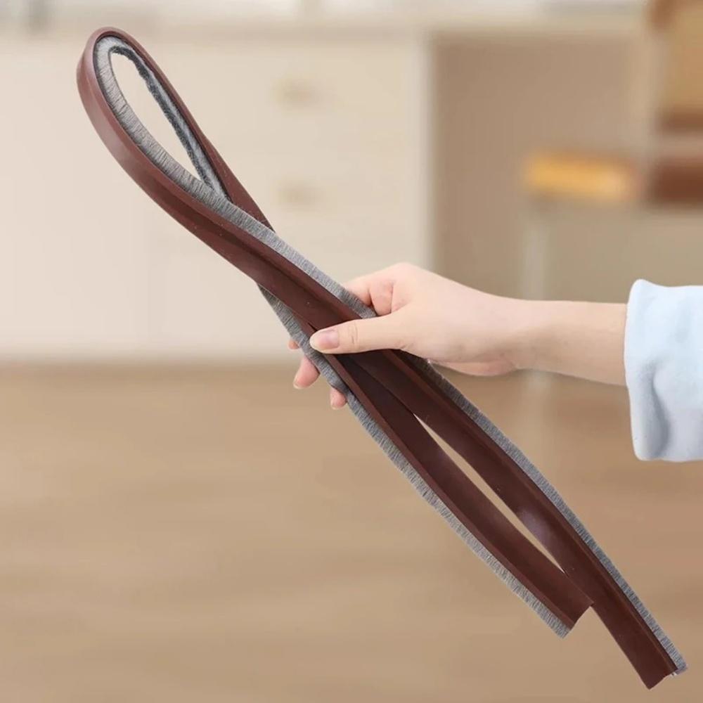 1pc 1mX30mm/52mm Draft Stops Door Seal with Noise Reduce Door Brush Breeze Sweep Blocker Proof Insect Sound Dust Proof Strips