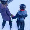 Barnskidträningssele med justerbar rem - Fallsäkerhet, Säker spännförslutning, för Skidåkning, Snowboardåkning, Skridskoåkning