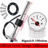 52MM Fuel Level Gauge 0-190 Ohm Oil Tank Level Indicator With Fuel Level Sensor 200MM 300MM 350MM For Boat Car RV Camper 9-32V