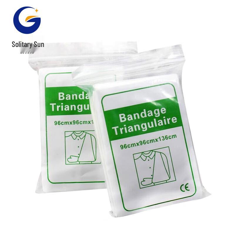 First Aid Non-Woven Triangular Bandage (10 Count)