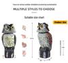 Creative Owl Garden Ornament: Animal Model for Yard Landscaping - Free Shipping