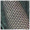 European & American Autumn/Winter Mesh Diamond High Collar Sexy Top - Versatile Fairy-Inspired Perspective Bottoming Shirt for Women