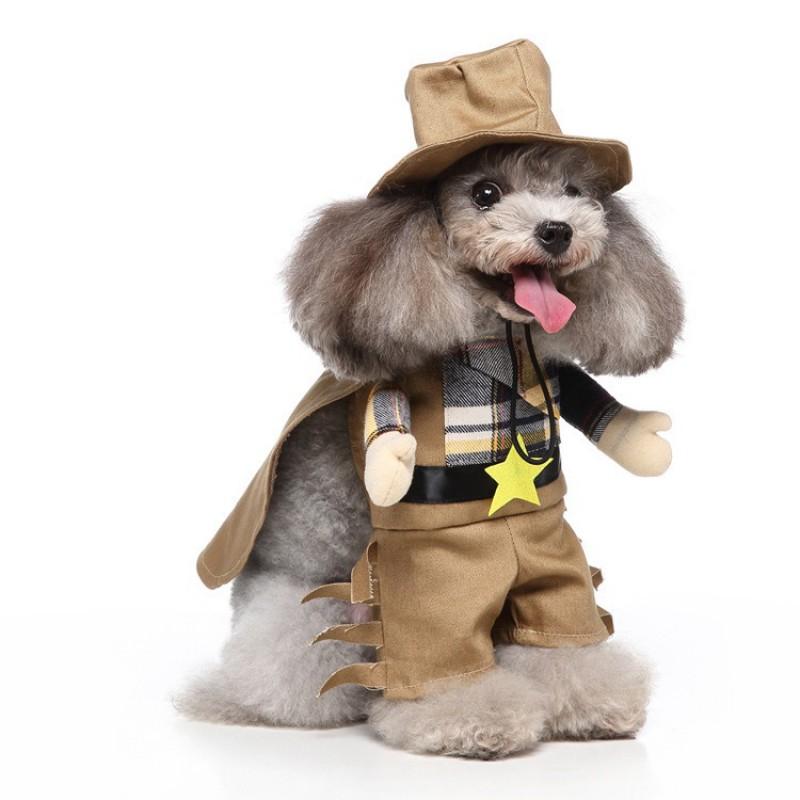 Pet Costume Outfit Dogs Halloween Christmas Dress Up Fancy Animal