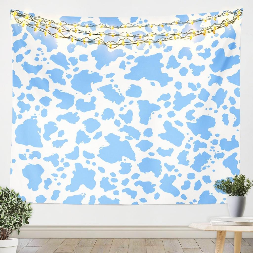 Cat Tapestry Medium Kids Cute Paw Print Wall Hanging Blanket for Boys Girls Teens Cute Kitten Wall Art Cute Cat Lover's Gift