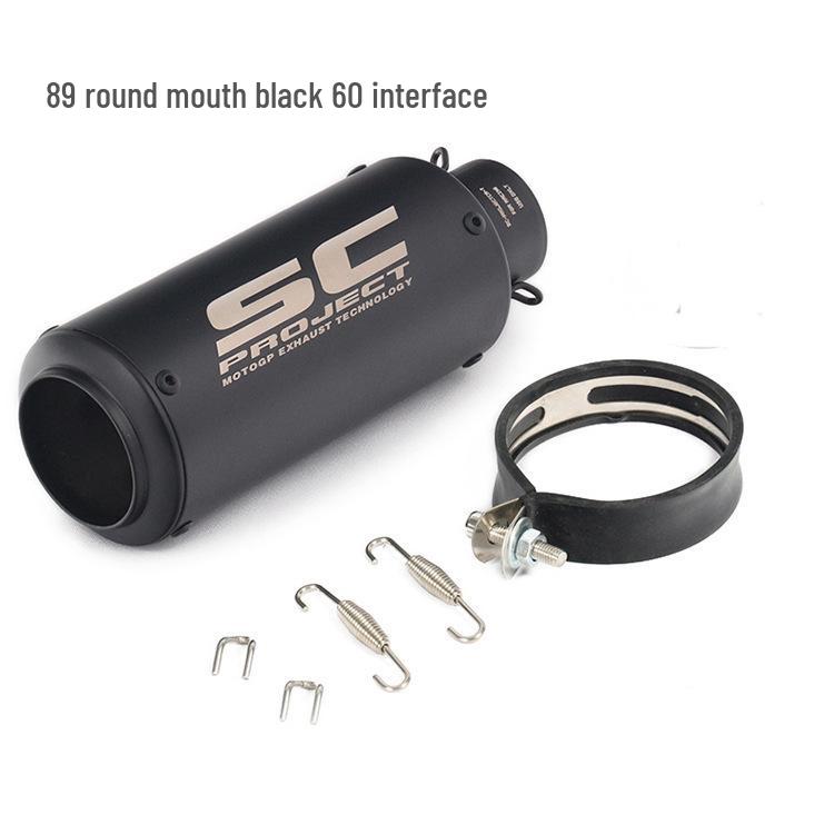 Universal SC Street Motorcycle Exhaust Tailpipe for Yamaha, Kawasaki, Honda