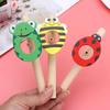 Cartoon Foam Ball Blower Traditional Wooden Rods Blowing Ball Game Fun Gadgets Balance Training Educational Toys Learning Toys