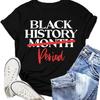 Black History Shirt for Women Black History Month T-Shirt African-American Tee Shirts