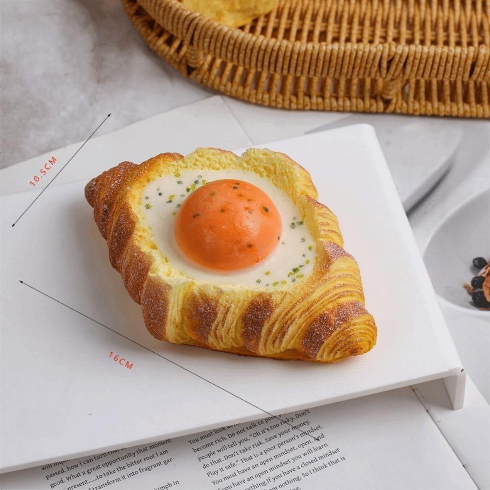 Creative Artificial Bread Stress Relief Model Toast Shape Photo Props Squeeze Slow Rebound Party Gift