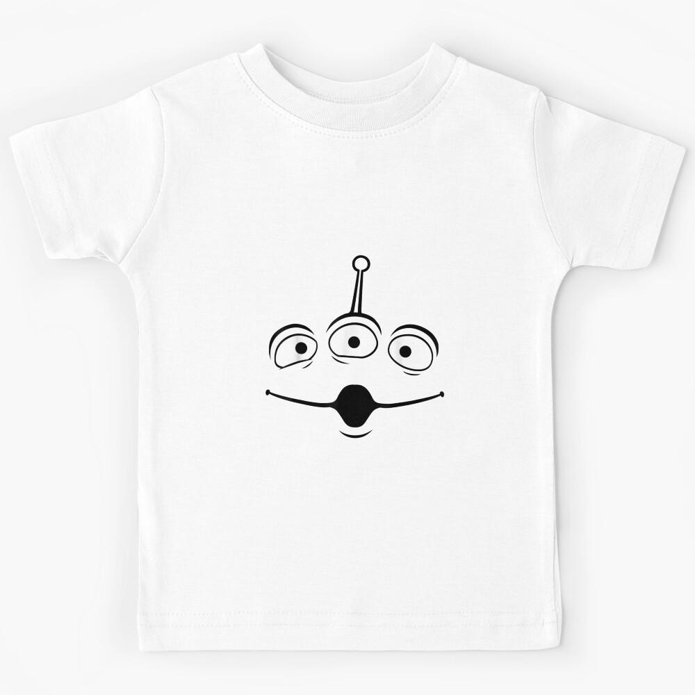 Alien Face Halloween Kids T-Shirt 140