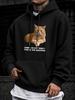 Unisex Hoodie, Cat Lover Gift, Tabby Or Not Tabby That Is The Question Graphic, Pullover Sweatshirt, Casual Streetwear Style, Fall Winter Daily Wear,