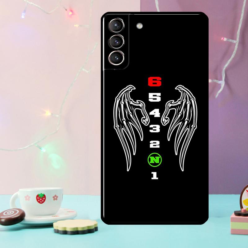 1N23456 Motorcycle Case For Samsung Galaxy S21 S20 FE S22 S23 S24 Ultra Note 10 Plus Note 20 S8 S9 S10 Cover