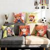 Comedy Monthly Girls Nozakikun Kissenbezug Kissenbezug Set 4 Stück 50x50 45x45 40x40 Kissenbezug Dekorativ Sofa Heimdekoration