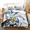 2023 Sword Art Online II Bedding Set Single Twin Full Queen King Size Bed Set Adult Kid Bedroom Duvetcover Sets Anime Bed