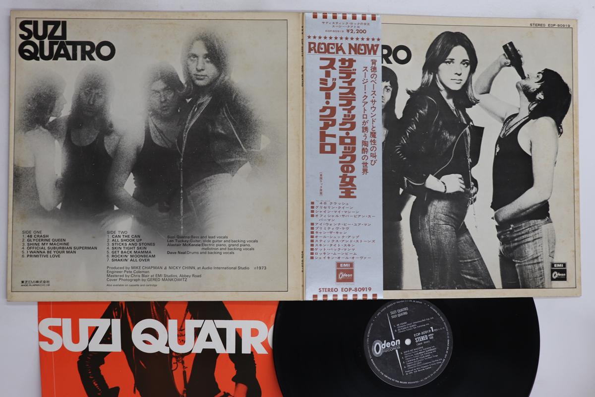 

Виниловая пластинка SUZI QUATRO - Suzi Quatro EOP80919 ODEON 1974 Япония Оби Рок Б/У