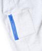 STIGMA Zipper Wide Jogger Pants White Melange