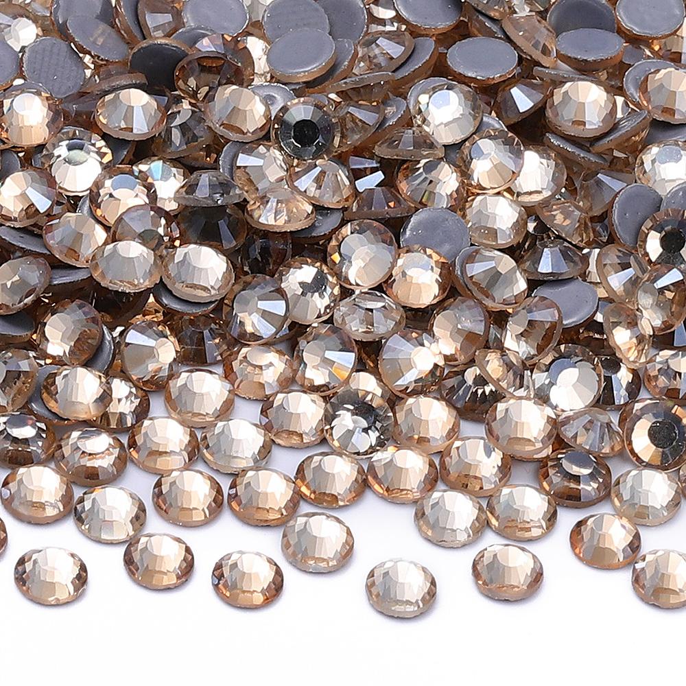 Hotfix Glass Rhinestone Crystal AB Effect High Quality Rhinestones Bulk Crystals Stones Garment Accessories for Clothing