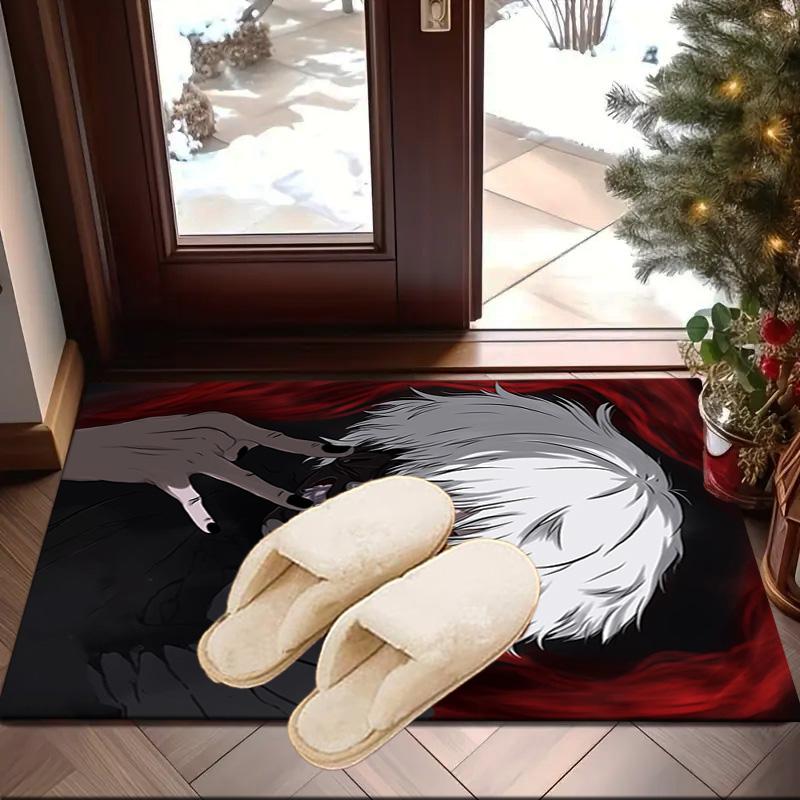 Tokyo anime Artwork Carpet, Chair Rug,Rug for Office Bedroom living rooms, Doormat decor Fan Gift Christmas Gift