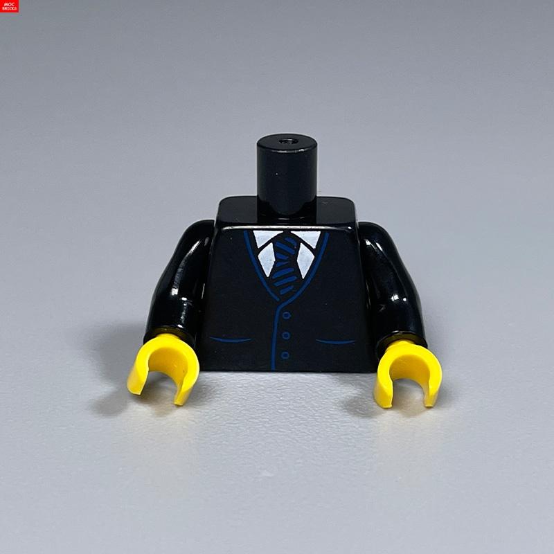 5pcs/lot MOC Bricks Torso Suit Body Wear Arms Hands Muscle Chef Cloth Educational Building Blocks Assembled Toys Plastic Dolls