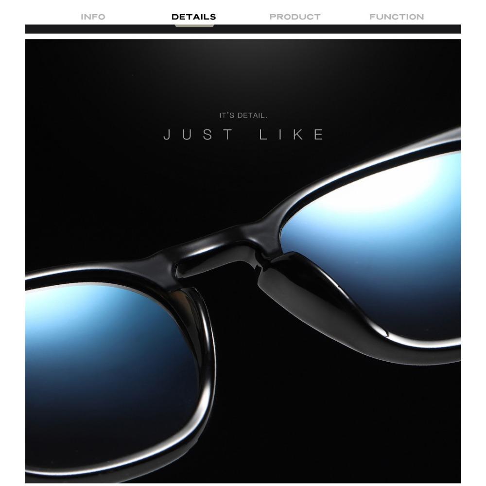 aoron Fashion TR Polarized Color-changing Sunglasses Aluminum Magnesium Sunglasses Night Vision Goggles