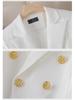 Zihong Women's White High-End Formal Suit Set - Goddess Style 8017