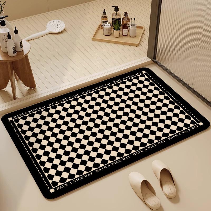 Diatomaceous Earth Quick-Dry Non-Slip Bathroom Floor Mat