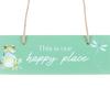 Something Different This Is Our Happy Place Hanging Sign