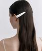 Byhyeres Clip-Click Taper Metal Hairpin M Set (White/Matte) Bh7H64766Wsxxx
