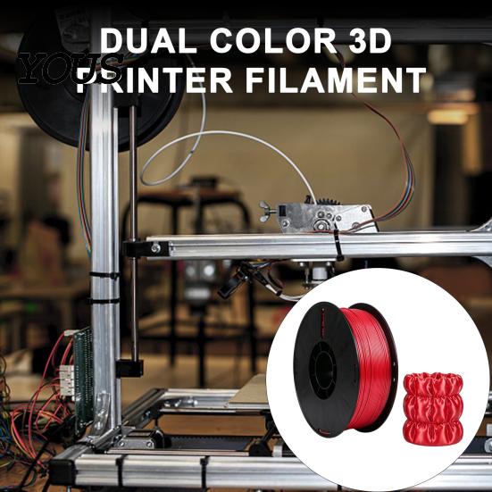 3D Print Filament Silk PLA Printer 1.75mm, 1Kg Spool, Low Warping No Clogging for Printing Projects, Neatly Wound Metal Texture Pla