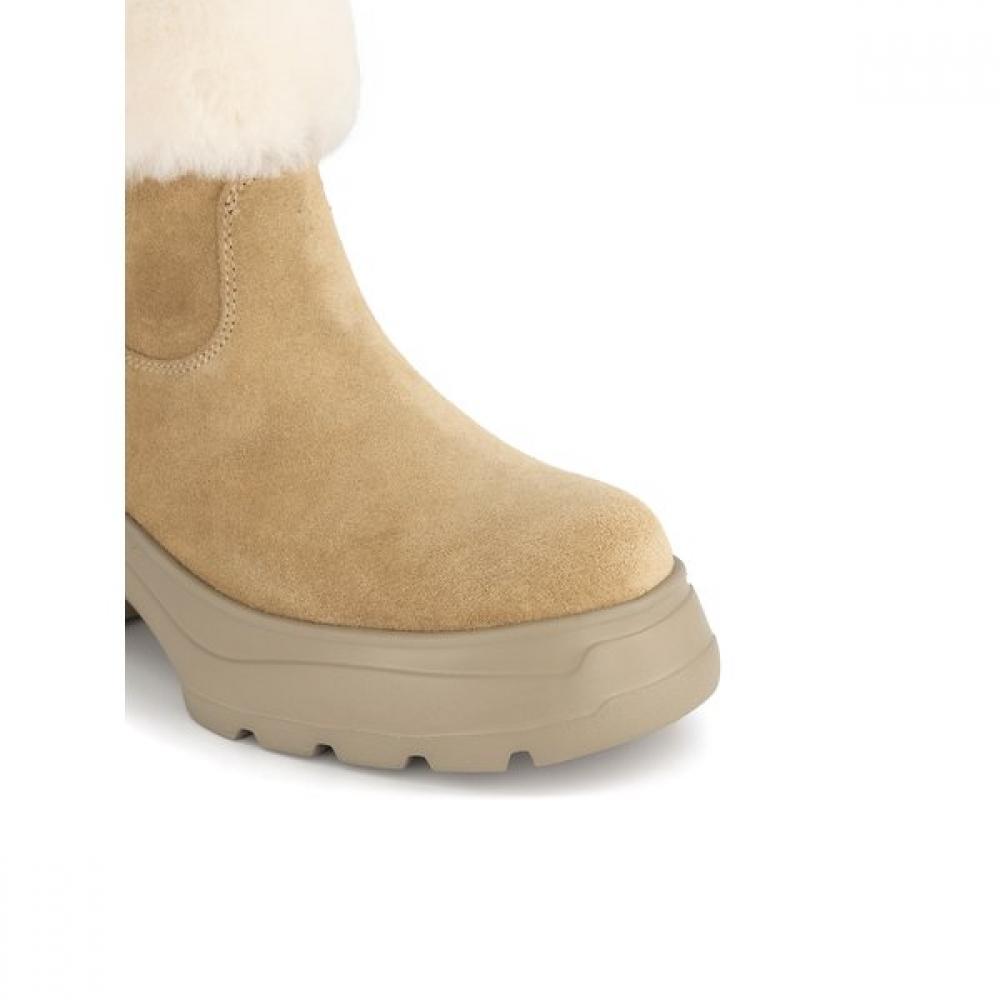 Soda Women S caSual Fur bootS Lightweight outSole Alb506 Sa31  5cm 