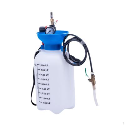 Pneumatic Transmission Fluid Pump Gearbox Oil Filler, Adjustable Pressure, 5L Atf Filler