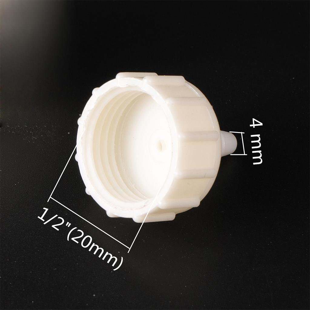 1/2" Female Thread To 4/6/8/10/12/14/16/20mm Barbed Straight Connectors 1/2" Male Thread Water Tank Joints Water Supply Adapters