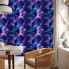 Watercolor Galaxy Wallpaper Navy Blue and Blue, Fine Detail 50x1000