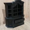 Solid Plastic Mini Cabinet Bookshelf Model Dollhouses Accessories For Bedroom Kitchen Living Room Tiny House Decoration