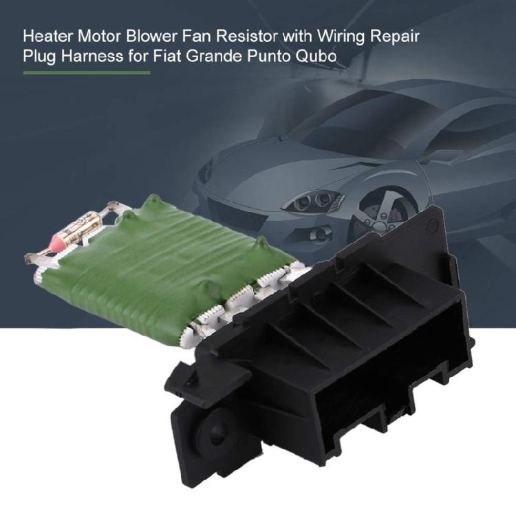 77364061, 6450X Blower Fan Motor Heater Resistors for Jumper Boxer Ducato